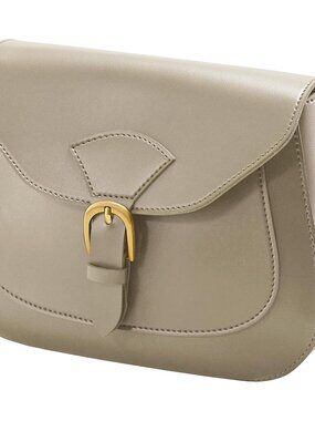 Vintage Crossbody Saddle Bag For Women Vegan Leather Boho Retro Satchel Simple H